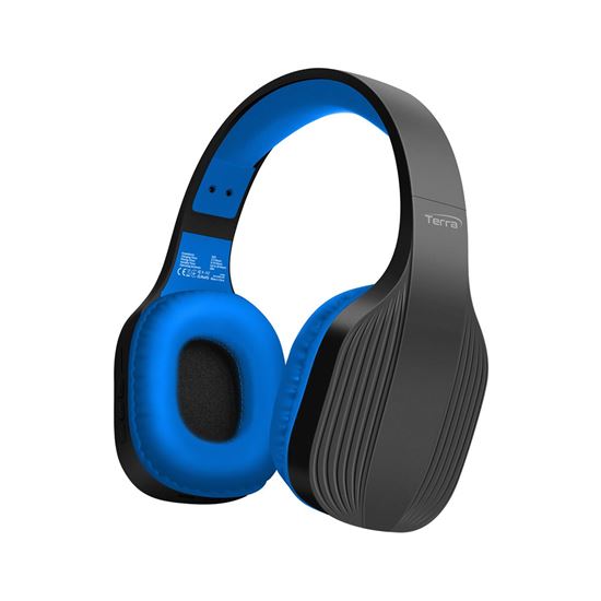 Promate Bluetooth Wireless Over-Ear Headphones Blue