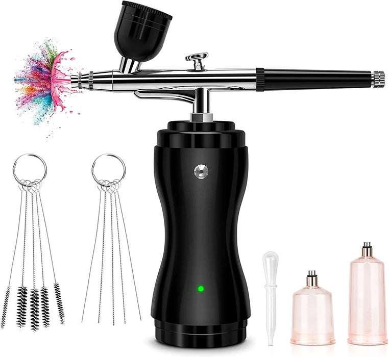 Portable Airbrush Kit with Compressor