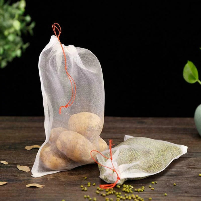 Reusable Fruit/Vegetable Bags - 100 Pieces
