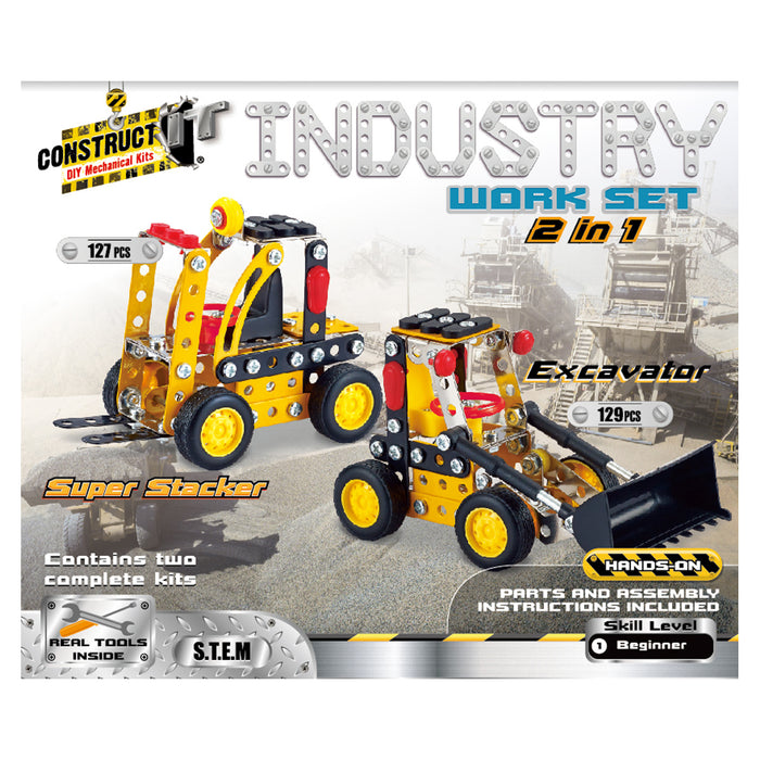 Construct-It 2-in-1 Industry Work Set