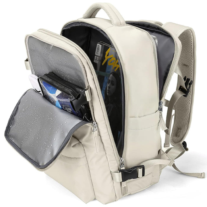 Waterproof Travel Backpack with USB Charging Port