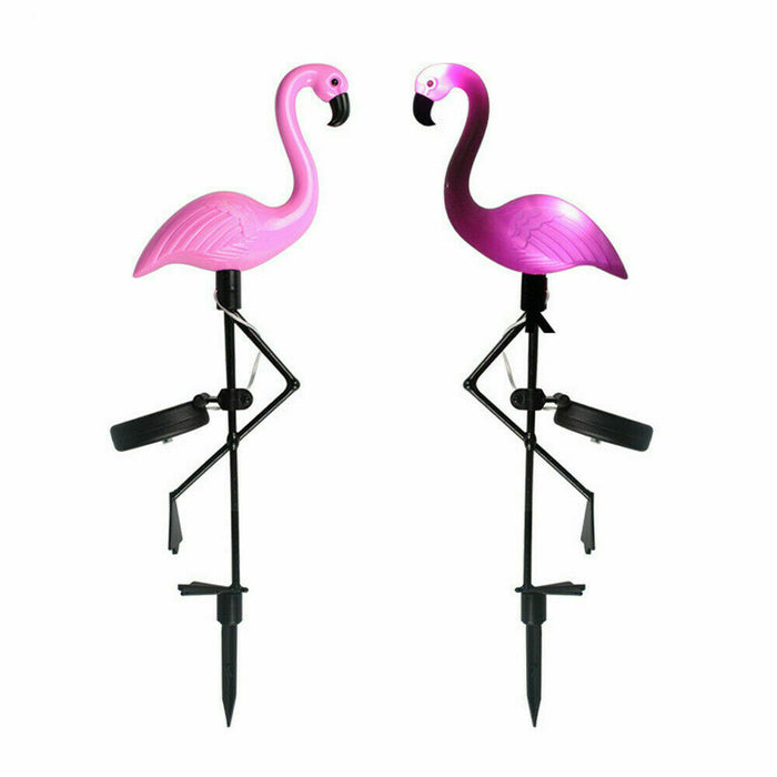 Flamingo Garden LED Stake Solar Powered Decorative Light