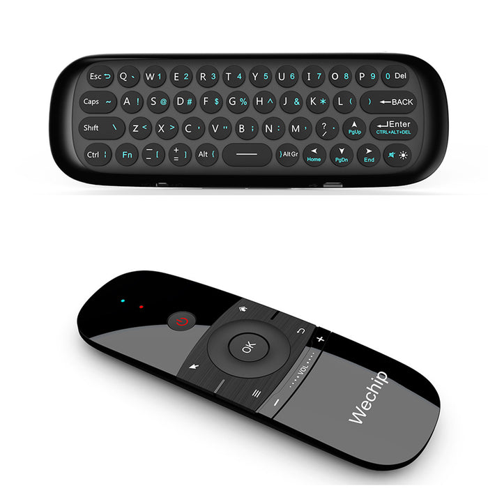 W1 2.4G Air Mouse Wireless Keyboard USB Receiver- USB Charging