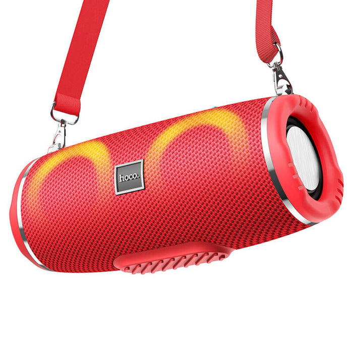 Urban 10W Premium Bluetooth Speaker w/ Light & Strap Red