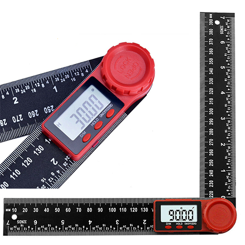 360° LCD Digital Angle Finder Ruler