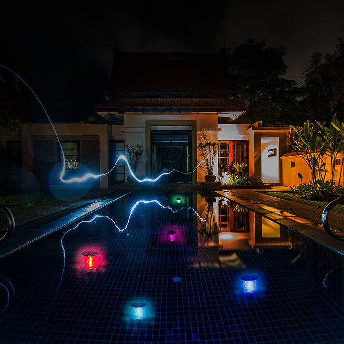 Solar Powered Color Changing LED Floating Pool Lights