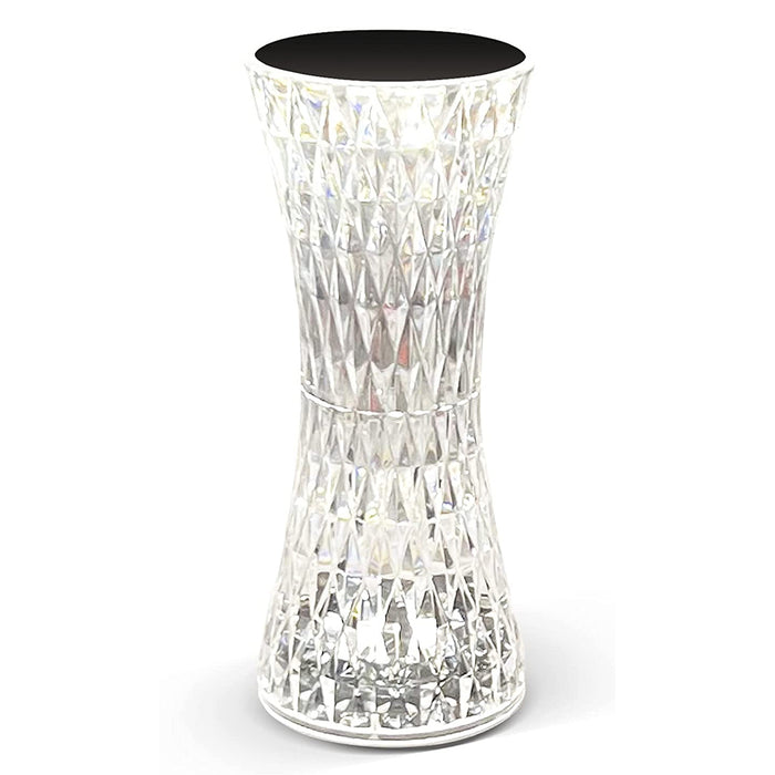 3D Crystal Touch Lamp for Home Decoration - USB Rechargeable