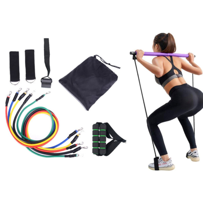 Pilates Bar Kit with Resistance Bands