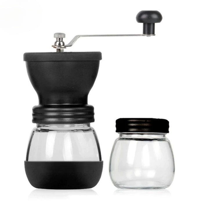 Portable Manual Coffee Grinder with Ceramic Burrs Hand Coffee Grinder