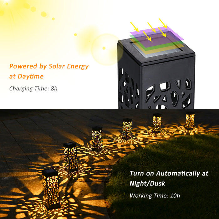 Solar Powered Easy Installation Outdoor Garden LED Décor Lights